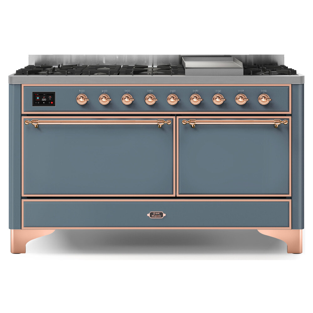 Majestic II Series 60" Dual Fuel Natural Gas Freestanding Range UM15FDQNS3EGP
