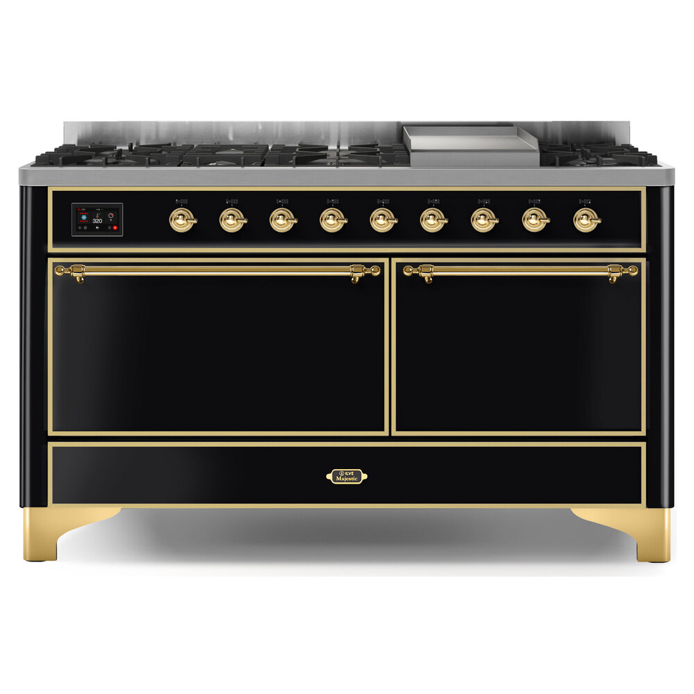 Majestic II Series 60" Dual Fuel Natural Gas Freestanding Range UM15FDQNS3EGG