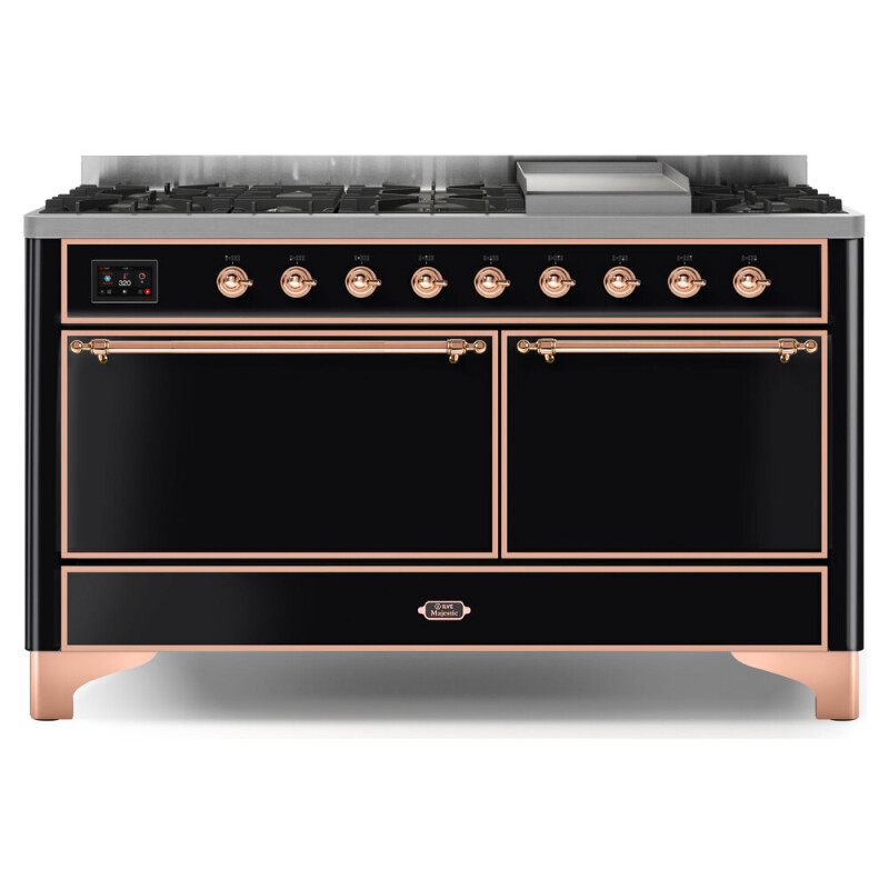 Majestic II Series 60" Dual Fuel Natural Gas Freestanding Range UM15FDQNS3EGP