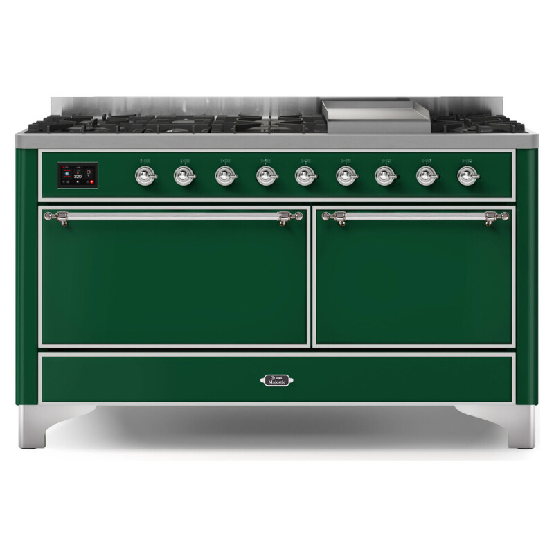 Majestic II Series 60" Dual Fuel Natural Gas Freestanding Range UM15FDQNS3EGC