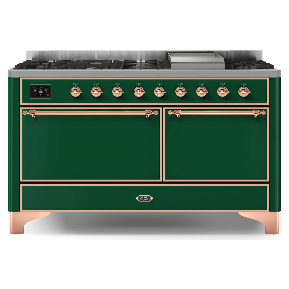 Majestic II Series 60" Dual Fuel Natural Gas Freestanding Range UM15FDQNS3EGP