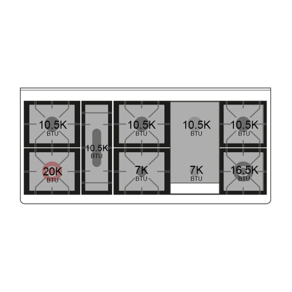 Majestic II Series 60" Dual Fuel Natural Gas Freestanding Range UM15FDQNS3EGP