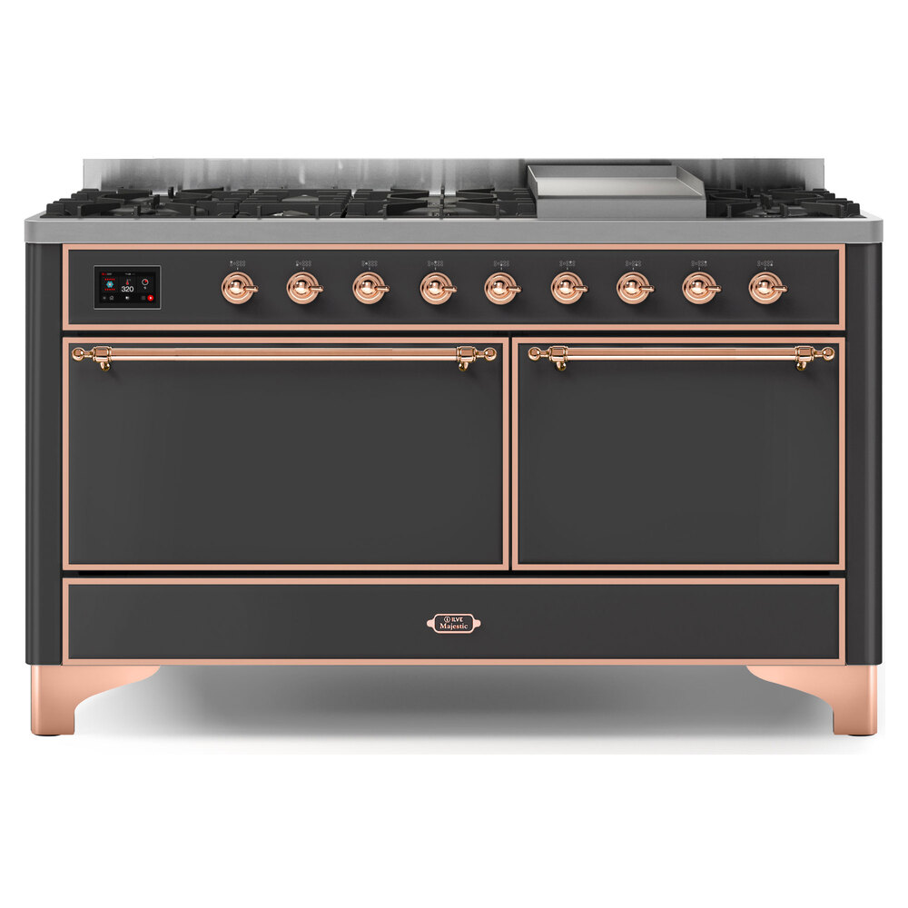 Majestic II Series 60" Dual Fuel Natural Gas Freestanding Range UM15FDQNS3EGP