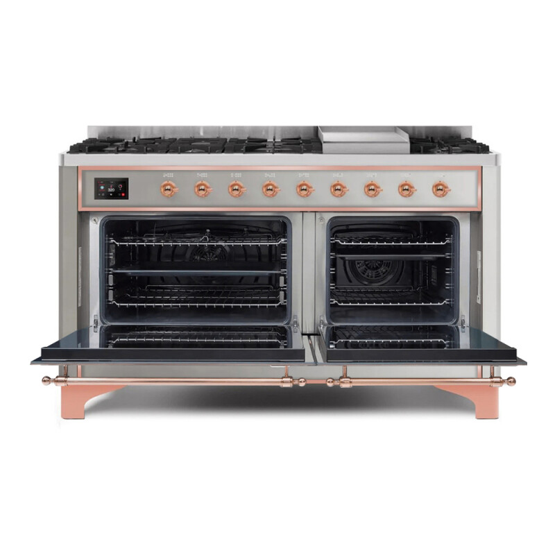 Majestic II Series 60" Dual Fuel Natural Gas Freestanding Range UM15FDQNS3SSP