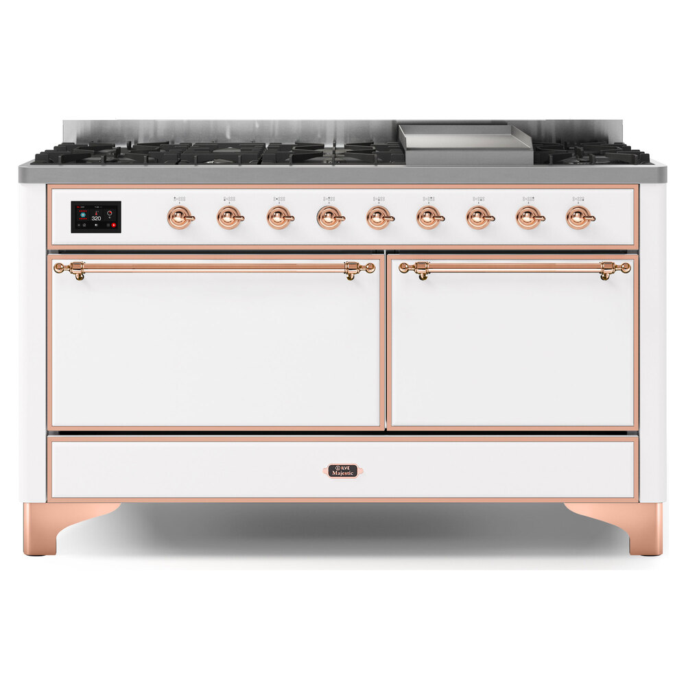 Majestic II Series 60" Dual Fuel Natural Gas Freestanding Range UM15FDQNS3EGP