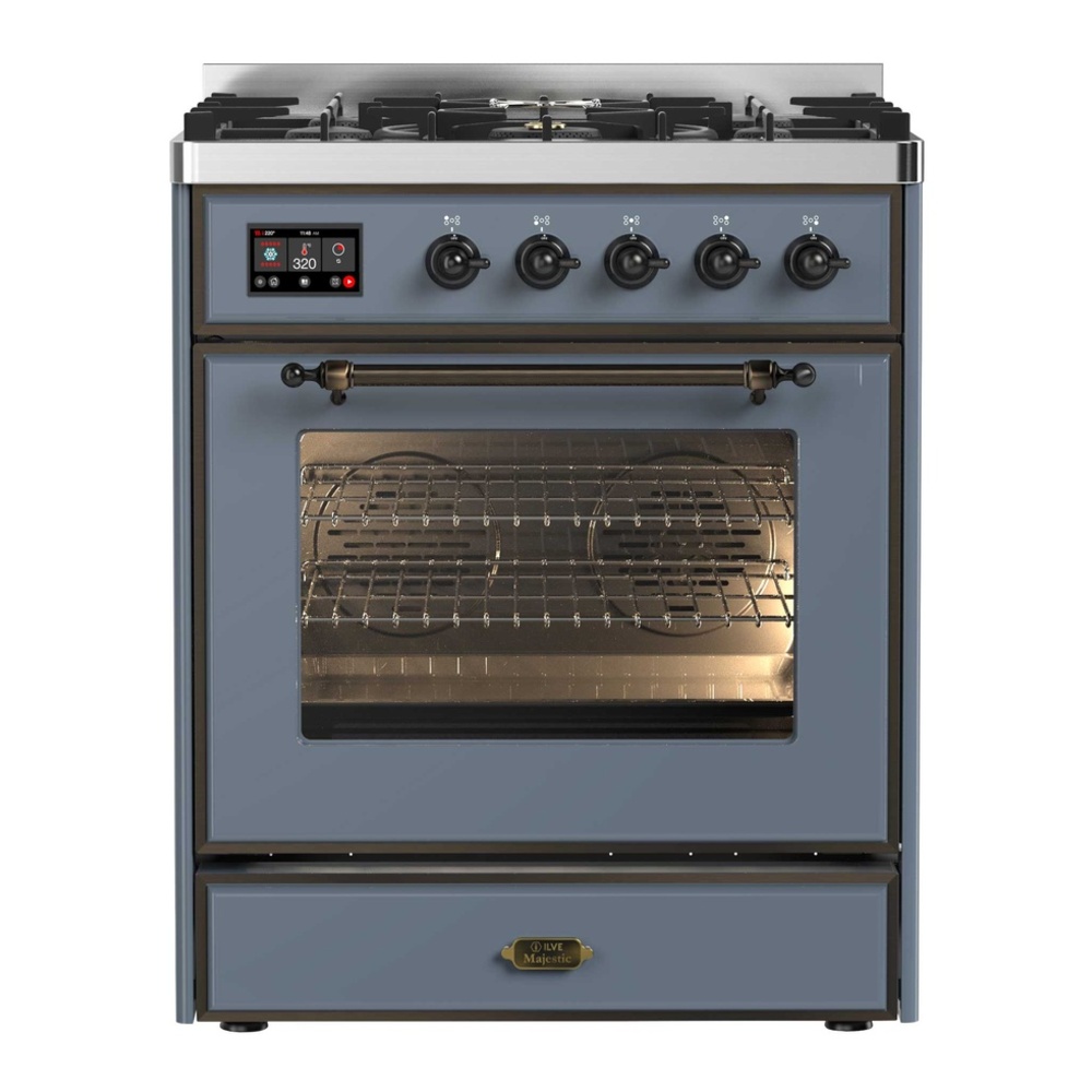 Majestic II Series 30" Dual Fuel Natural Gas Freestanding Range UM30DNE3BGB