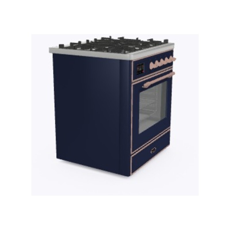 Majestic II Series 30" Dual Fuel Natural Gas Freestanding Range UM30DNE3MBP
