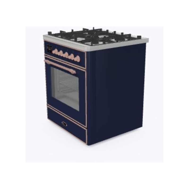 Majestic II Series 30" Dual Fuel Natural Gas Freestanding Range UM30DNE3MBP