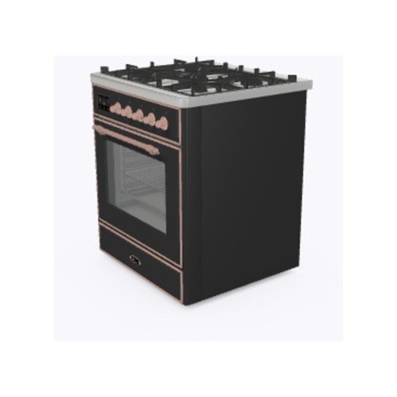 Majestic II Series 30" Dual Fuel Natural Gas Freestanding Range UM30DNE3MGP