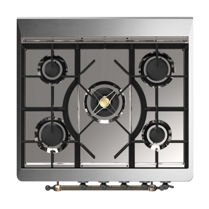Majestic II Series 30" Dual Fuel Natural Gas Freestanding Range UM30DNE3SSB
