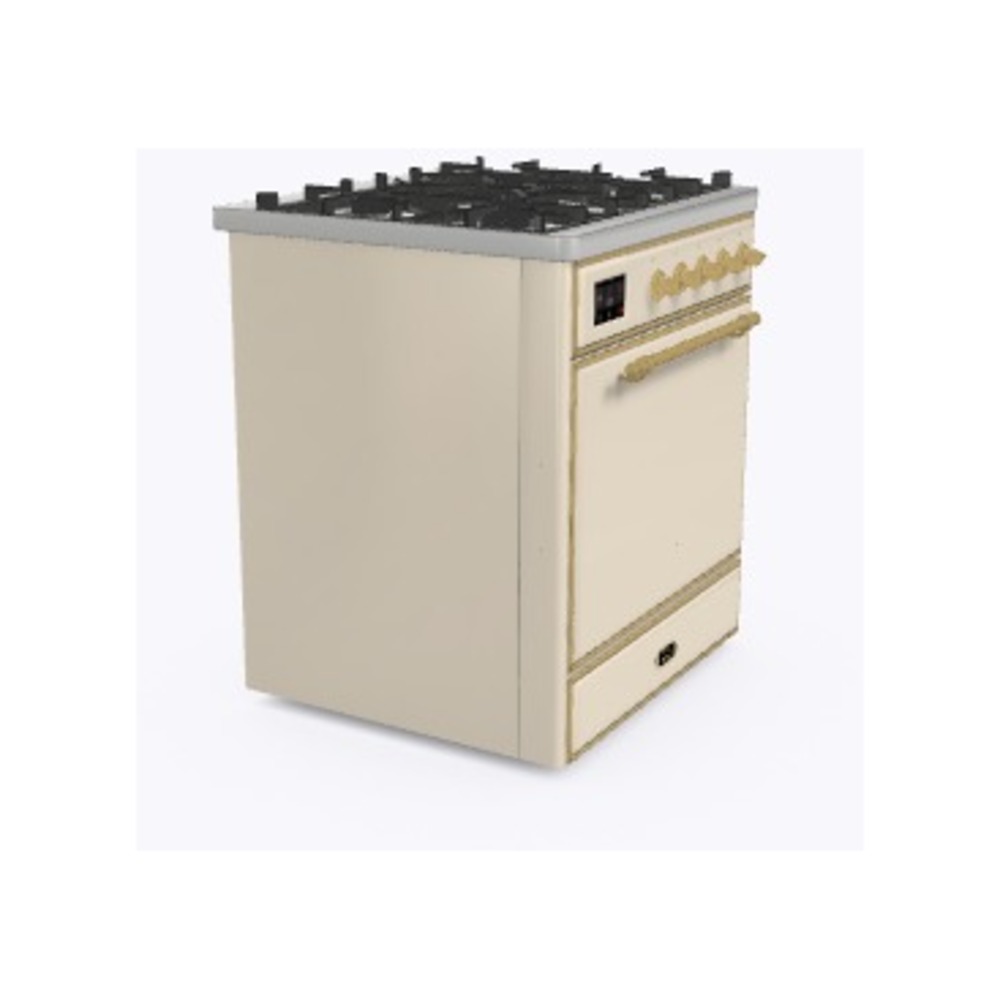 Majestic II 30 inch Dual Fuel Range with 5 Black Burners UM30DQNE3AWG