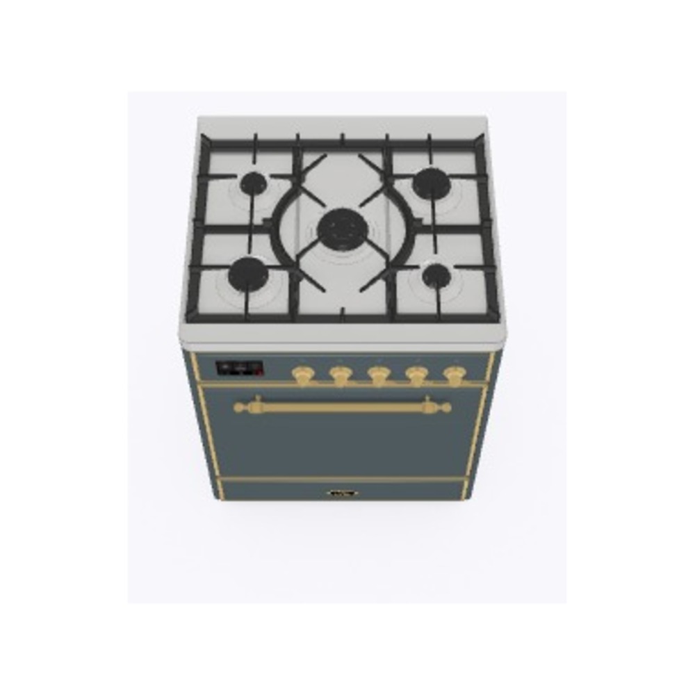 Majestic II 30 inch Dual Fuel Range with 5 Black Burners UM30DQNE3BGG