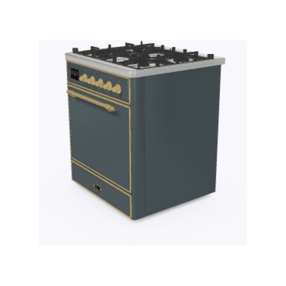 Majestic II 30 inch Dual Fuel Range with 5 Black Burners UM30DQNE3BGG