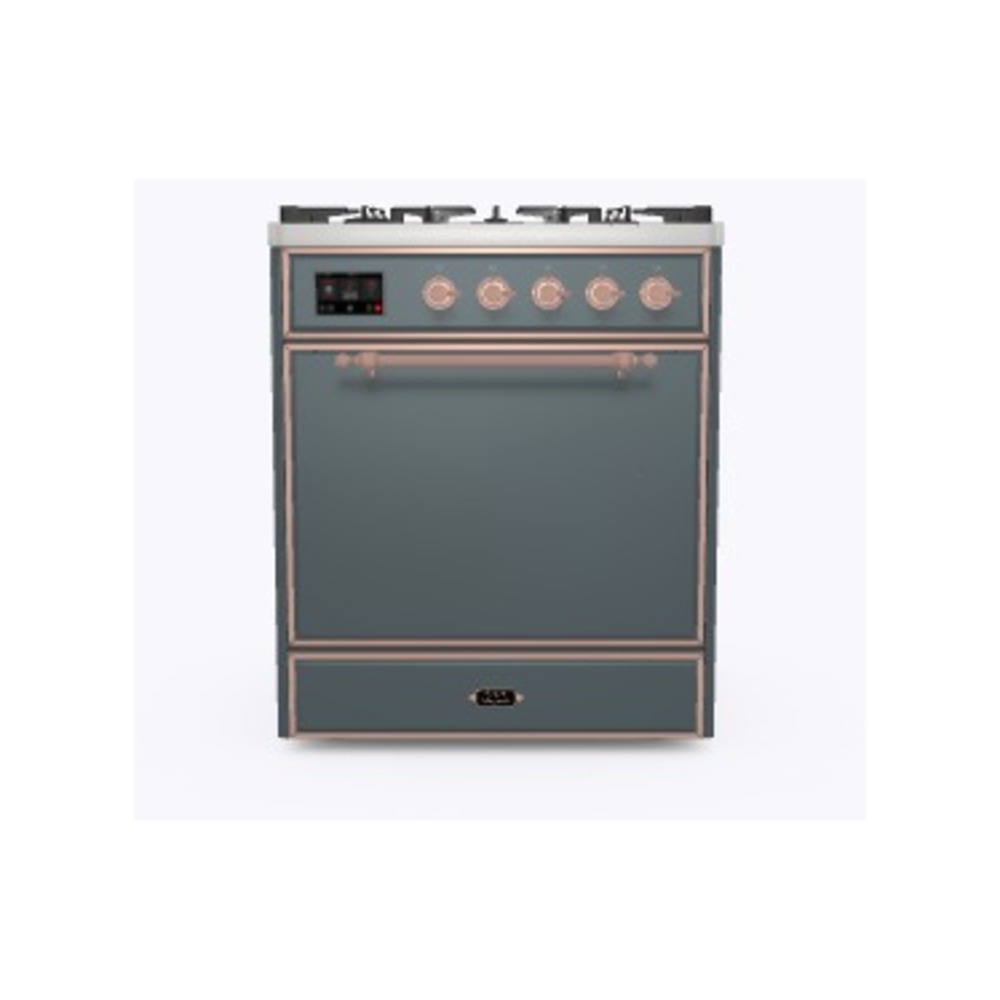 Majestic II 30 inch Dual Fuel Range with 5 Black Burners UM30DQNE3BGP