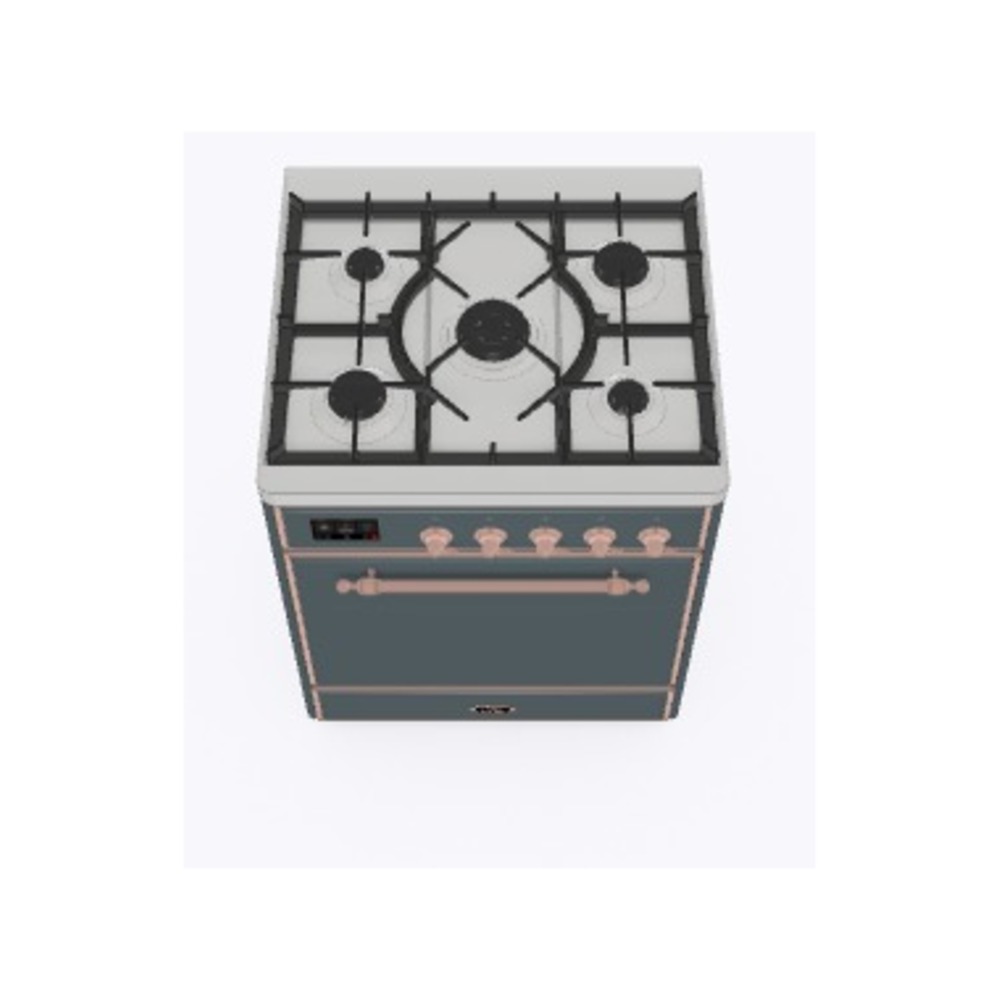 Majestic II 30 inch Dual Fuel Range with 5 Black Burners UM30DQNE3BGP