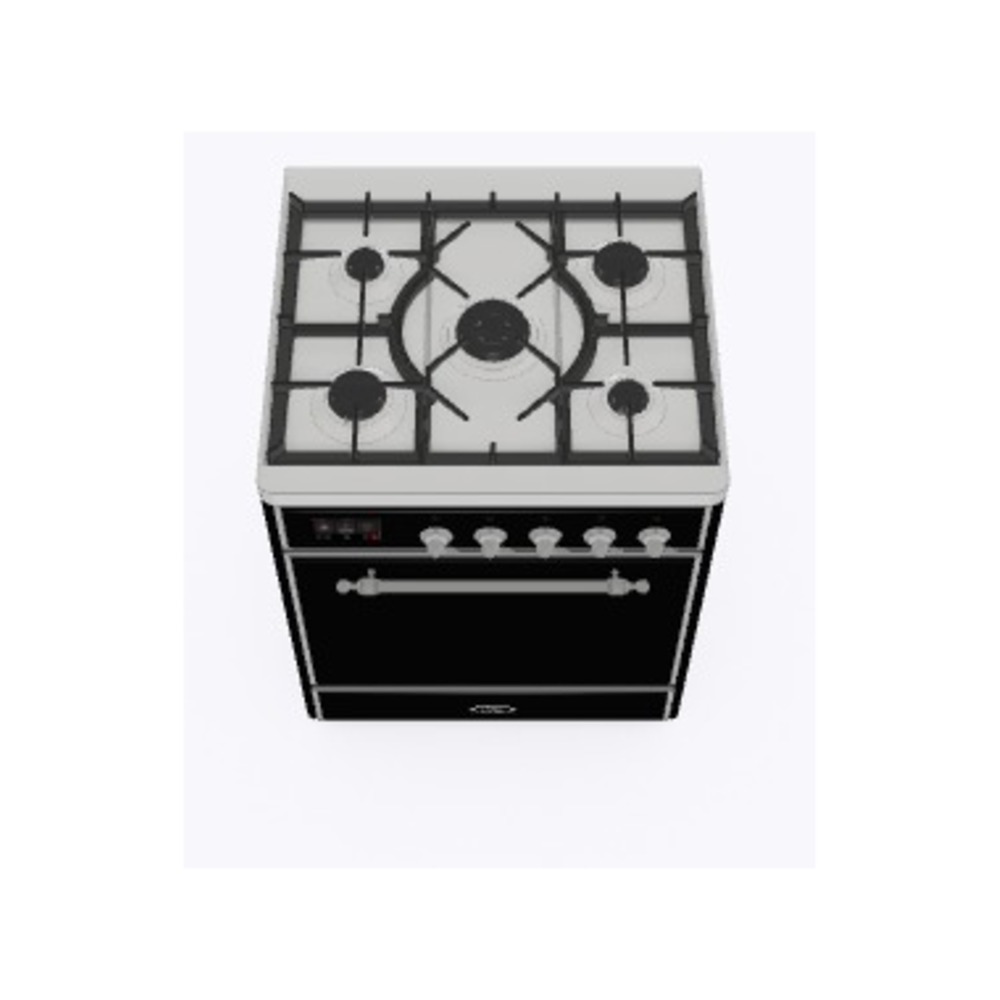 Majestic II 30 inch Dual Fuel Range with 5 Black Burners UM30DQNE3BKC