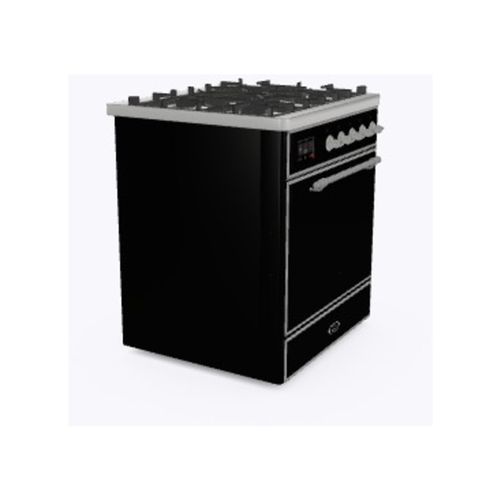 Majestic II 30 inch Dual Fuel Range with 5 Black Burners UM30DQNE3BKC