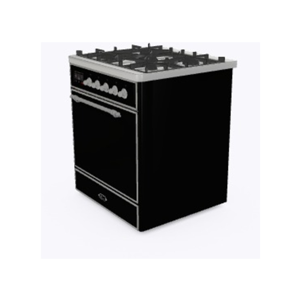 Majestic II 30 inch Dual Fuel Range with 5 Black Burners UM30DQNE3BKC