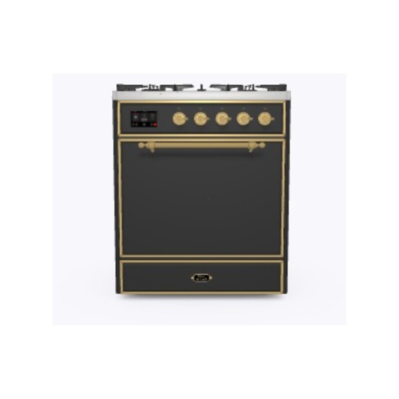 Majestic II 30 inch Dual Fuel Range with 5 Black Burners UM30DQNE3MGG