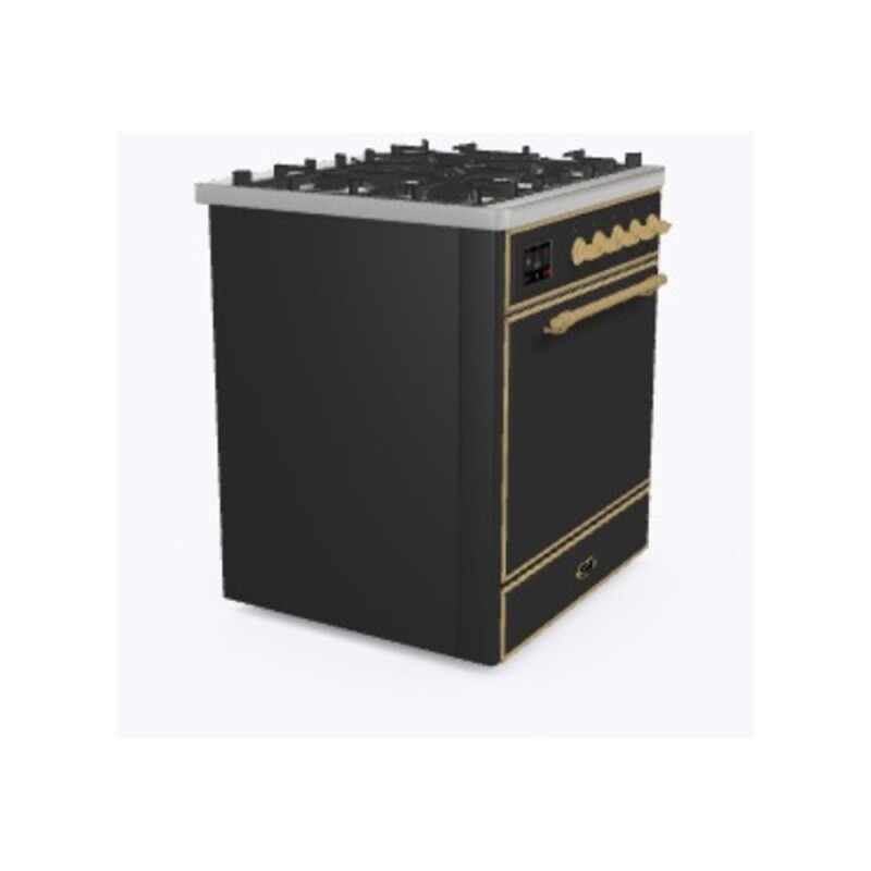 Majestic II 30 inch Dual Fuel Range with 5 Black Burners UM30DQNE3MGG