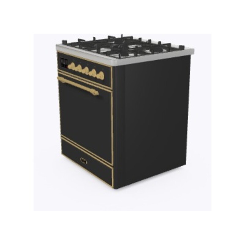 Majestic II 30 inch Dual Fuel Range with 5 Black Burners UM30DQNE3MGG