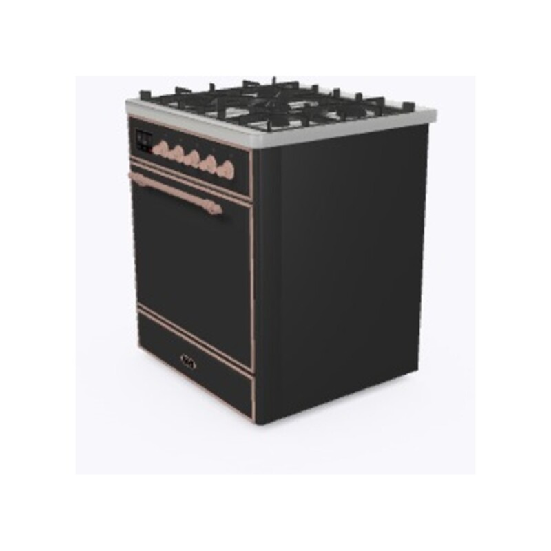 Majestic II 30 inch Dual Fuel Range with 5 Black Burners UM30DQNE3MGP