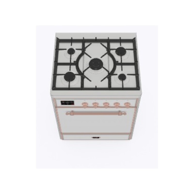 Majestic II 30 inch Dual Fuel Range with 5 Black Burners UM30DQNE3SSP