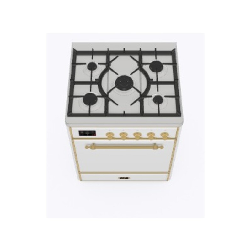 Majestic II 30 inch Dual Fuel Range with 5 Black Burners UM30DQNE3WHG