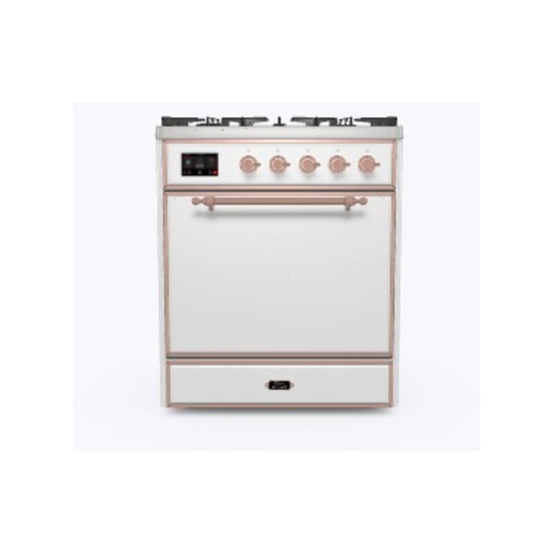 Majestic II 30 inch Dual Fuel Range with 5 Black Burners UM30DQNE3WHP