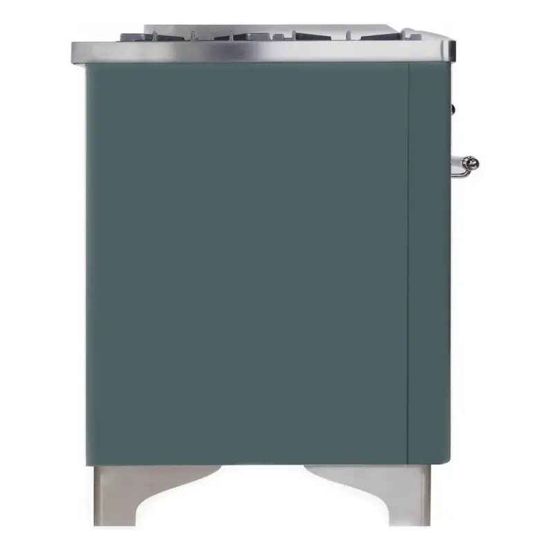 Majestic II Series 40 inch Freestanding Dual Fuel Range with Natural Gas, 6 Sealed Brass Burners, Double Ovens, 3.82 cu. ft. Total Oven Capacity, Griddle, Convection Oven, Continuous Grates,  UMD10FDNS3BGC
