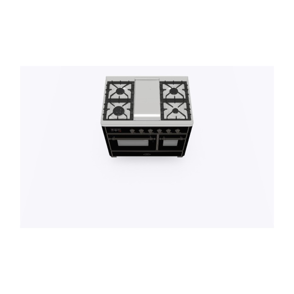 Majestic II 40 inch Dual Fuel Range with 6 Burners, Griddle UMD10FDNS3BKBLP