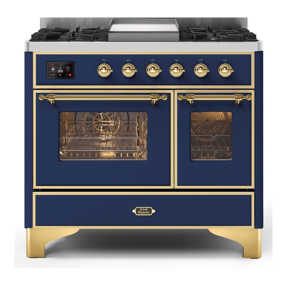 Majestic II Series 40" Dual Fuel Natural Gas Freestanding Range UMD10FDNS3MBG
