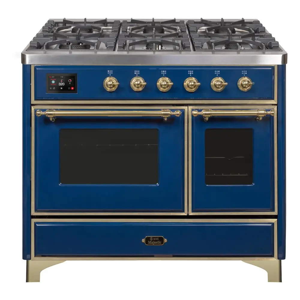 Majestic II Series 40" Dual Fuel Natural Gas Freestanding Range UMD10FDNS3MBG