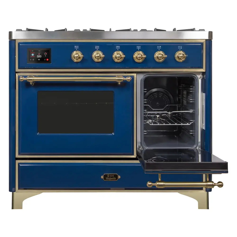 Majestic II Series 40" Dual Fuel Natural Gas Freestanding Range UMD10FDNS3MBG
