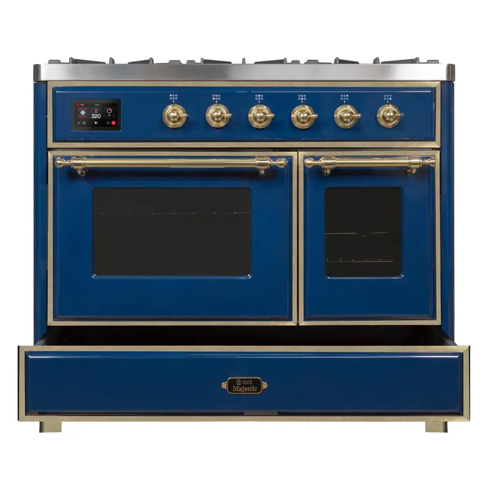 Majestic II Series 40" Dual Fuel Natural Gas Freestanding Range UMD10FDNS3MBG