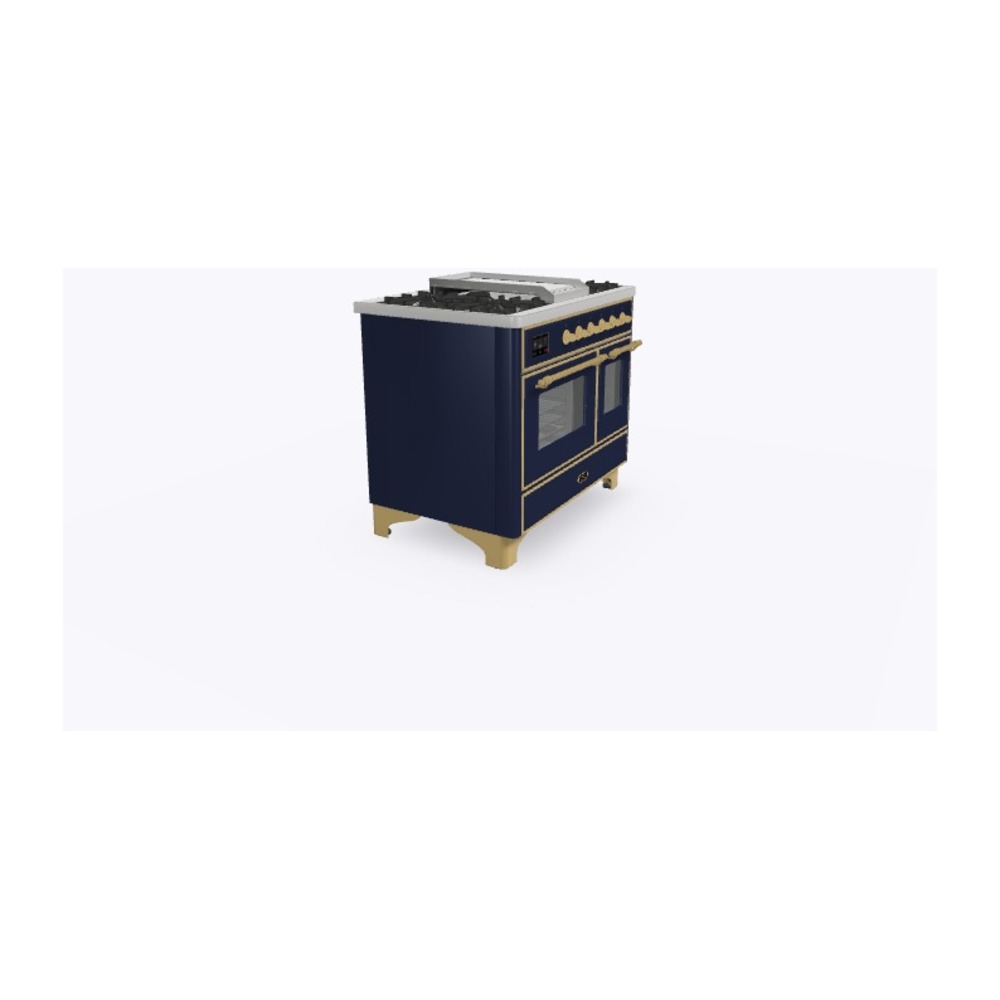 Majestic II Series 40" Dual Fuel Natural Gas Freestanding Range UMD10FDNS3MBG