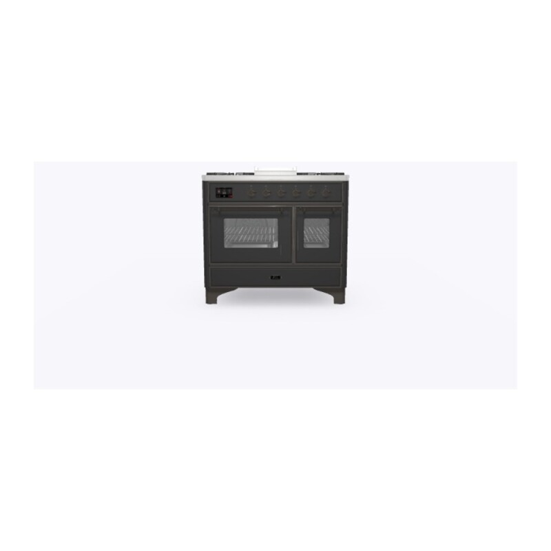 Majestic II Series 40" Dual Fuel Natural Gas Freestanding Range UMD10FDNS3MGB
