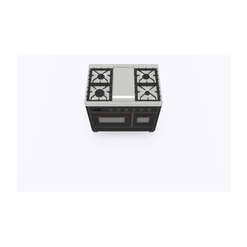 Majestic II Series 40" Dual Fuel Natural Gas Freestanding Range UMD10FDNS3MGB