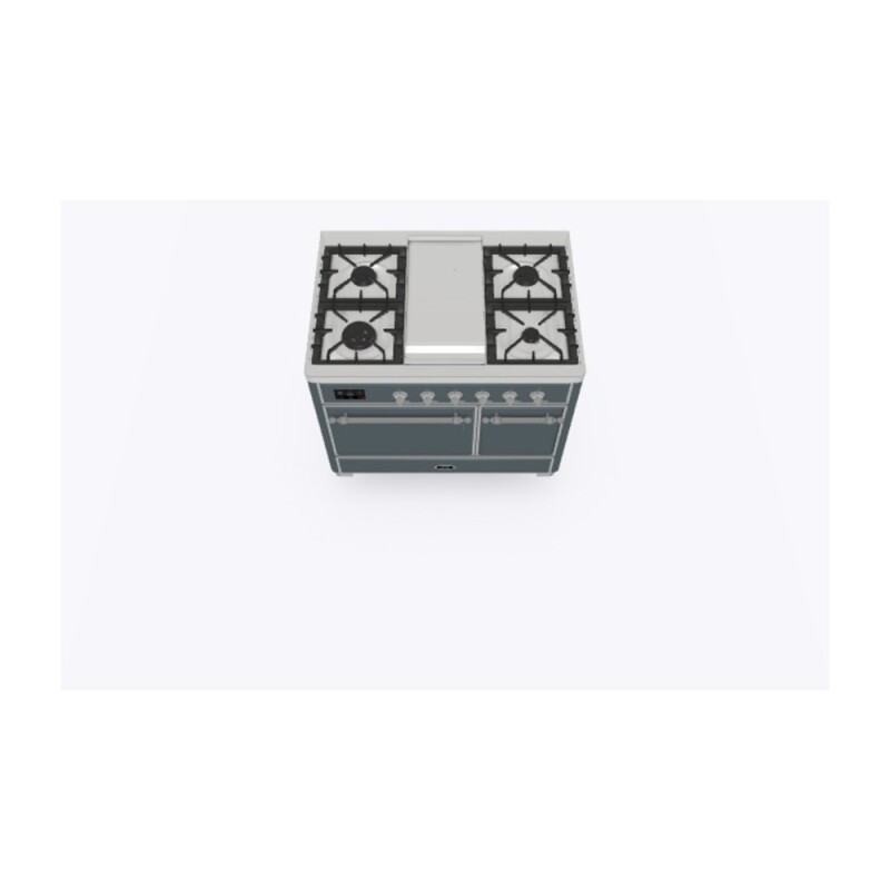 Majestic II 40 inch Dual Fuel Range with 6 Burners, Griddle UMD10FDQNS3BGCLP