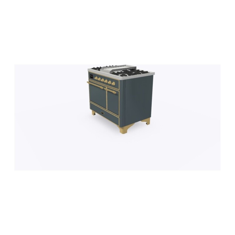 Majestic II 40 inch Dual Fuel Range with 6 Burners, Griddle UMD10FDQNS3BGG