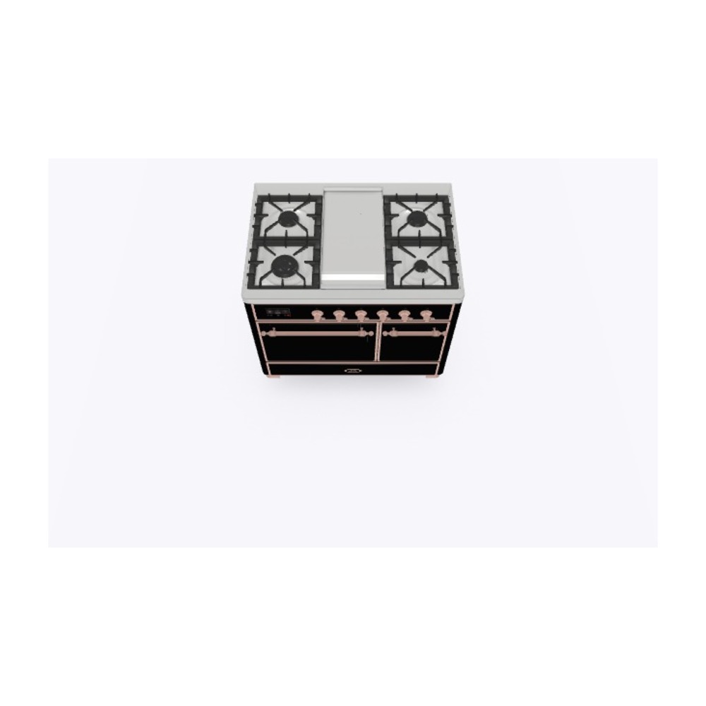 Majestic II Series 40" Dual Fuel Natural Gas Freestanding Range UMD10FDQNS3BKP