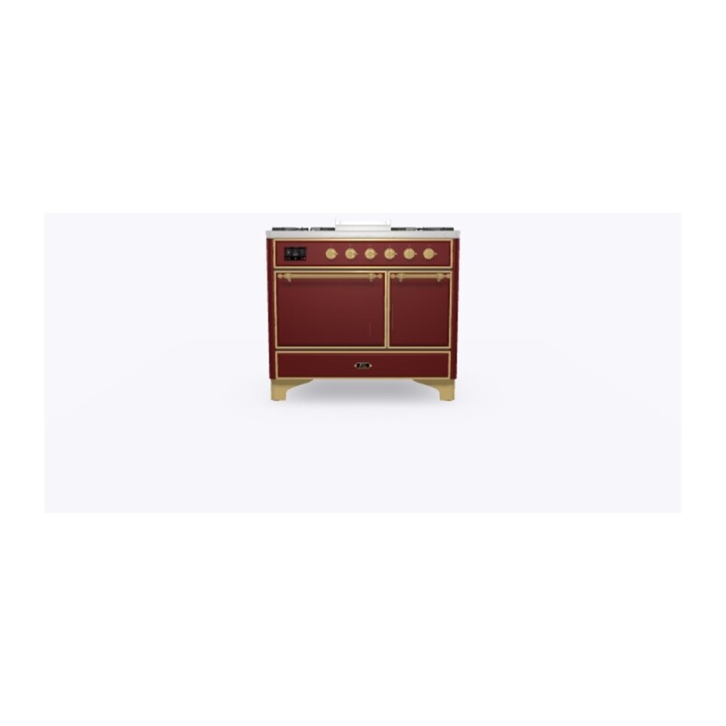 Majestic II 40 inch Dual Fuel Range with 6 Burners, Griddle UMD10FDQNS3BUG
