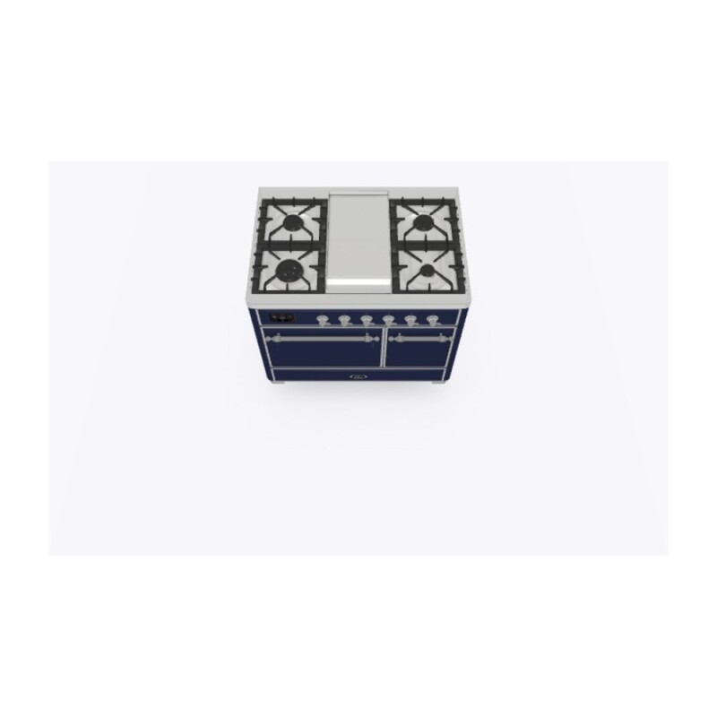 Majestic II Series 40" Dual Fuel Natural Gas Freestanding Range UMD10FDQNS3MBC