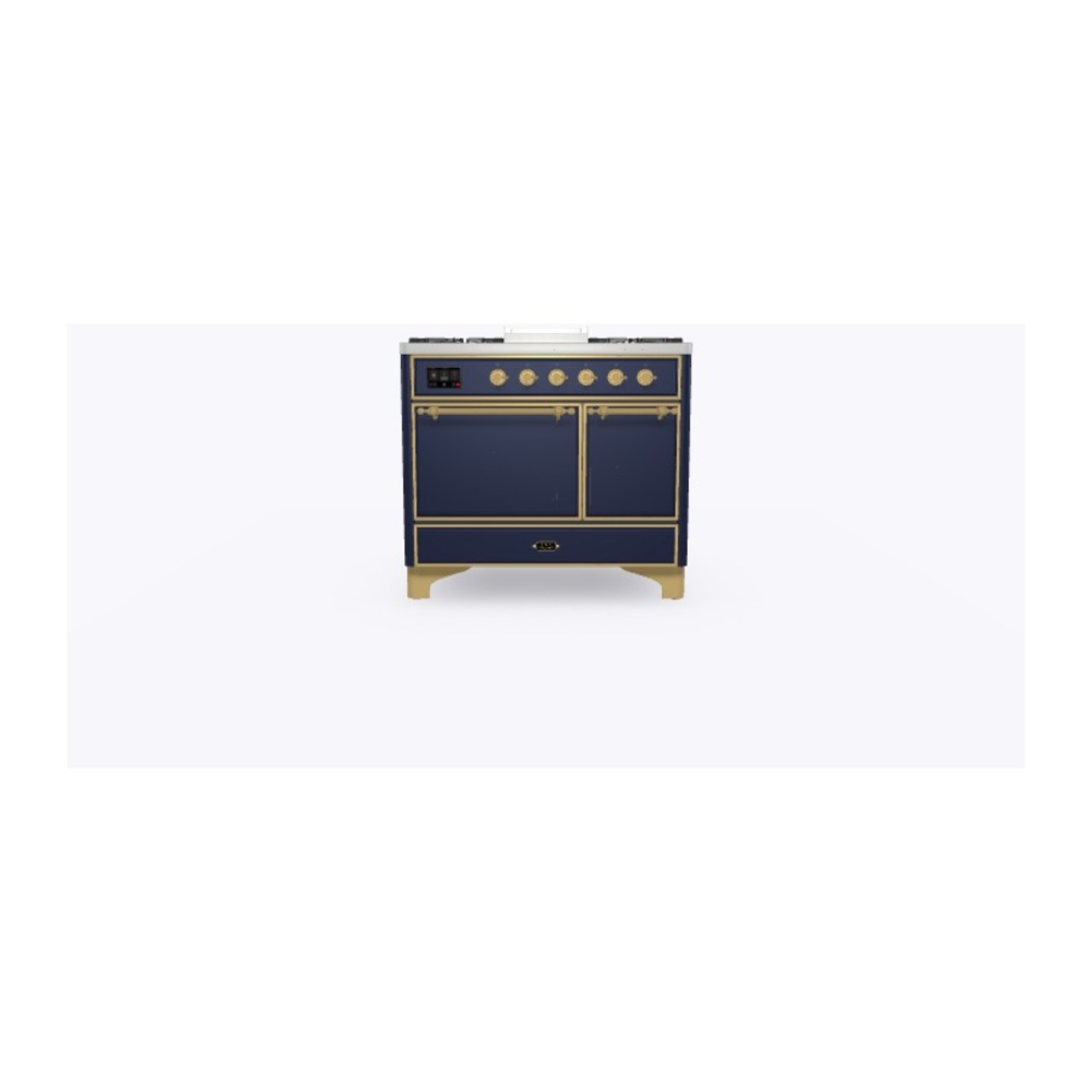 Majestic II Series 40" Dual Fuel Natural Gas Freestanding Range UMD10FDQNS3MBG