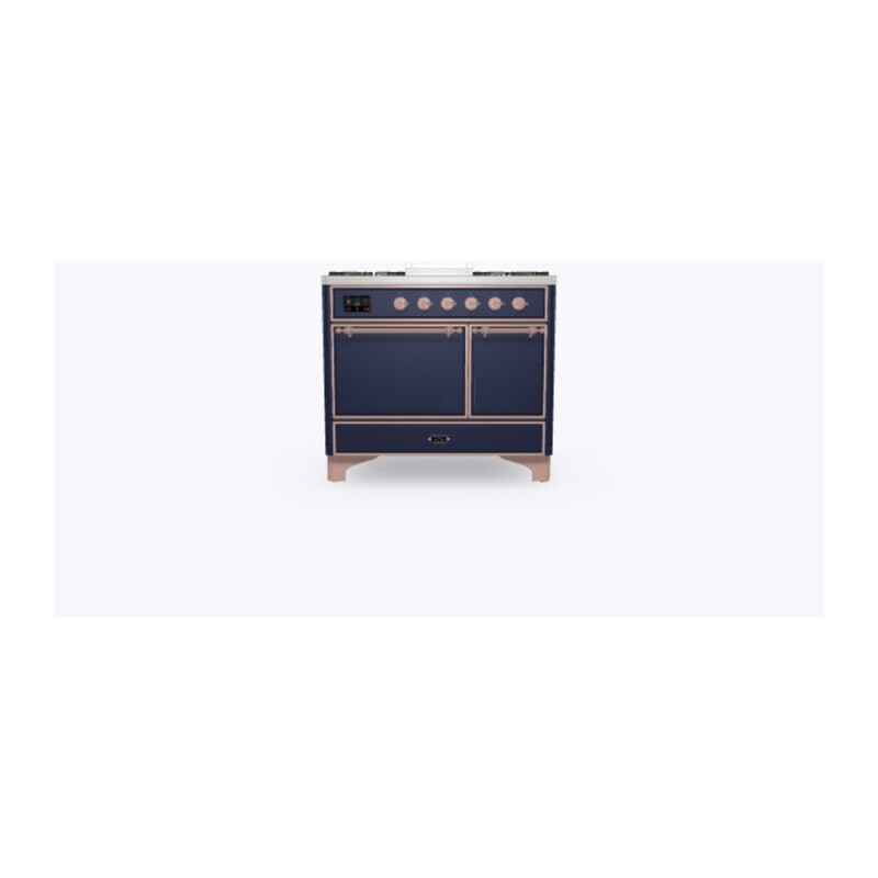 Majestic II Series 40" Dual Fuel Natural Gas Freestanding Range UMD10FDQNS3MBP