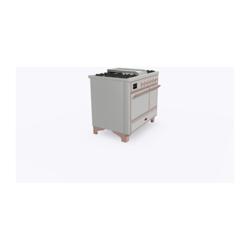 Majestic II Series 40" Dual Fuel Natural Gas Freestanding Range UMD10FDQNS3SSP