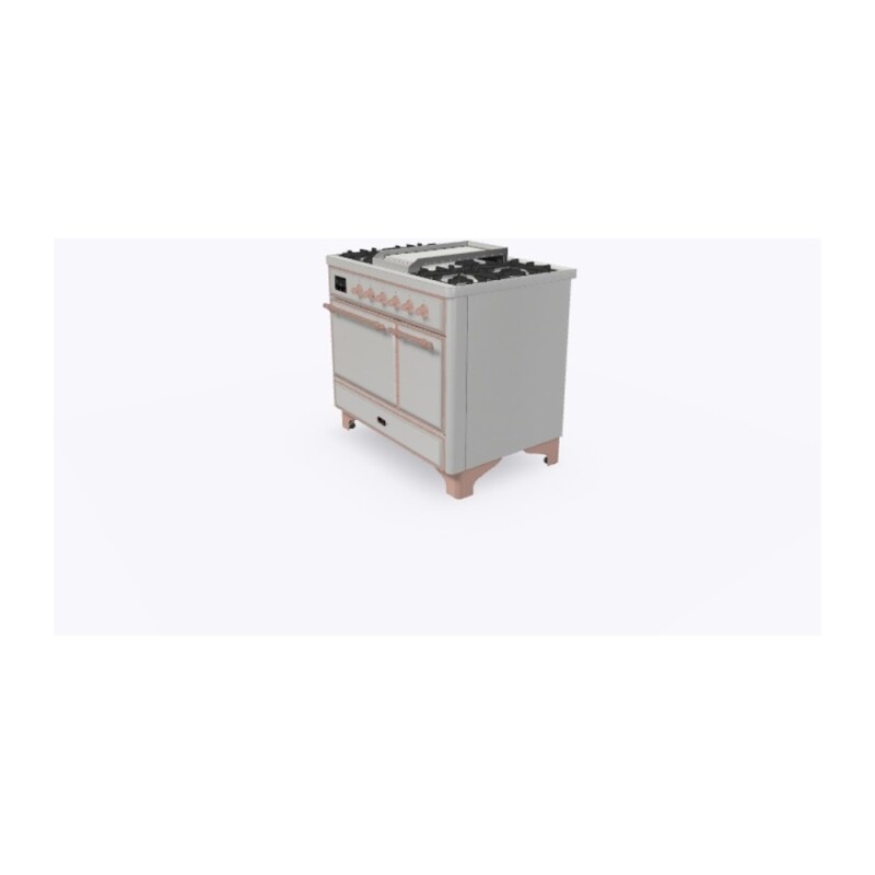 Majestic II Series 40" Dual Fuel Natural Gas Freestanding Range UMD10FDQNS3SSP