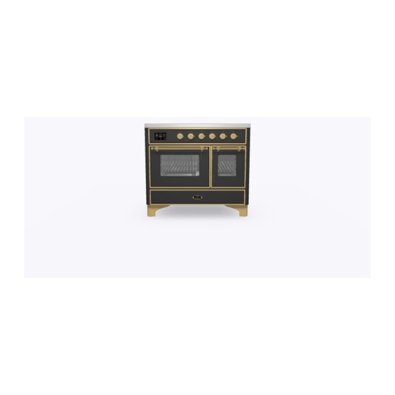 Majestic II Series 40 inch Freestanding Electric Induction Range with 6 Elements, Smoothtop Cooktop, 3.82 cu. ft. Total Oven Capacity, Convection Oven, Viewing Window, Warming Drawer, with Br UMDI10NS3MGG
