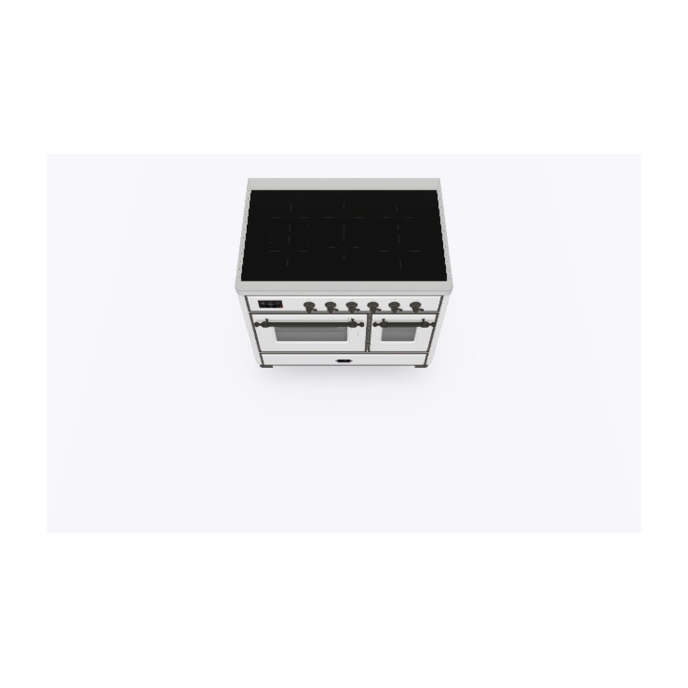 Majestic II 40 UMDI10NS3RAB Freestanding Electric Range Range with Induction Double Oven with Triple Glass Door with Bronze knobs UMDI10NS3RAB