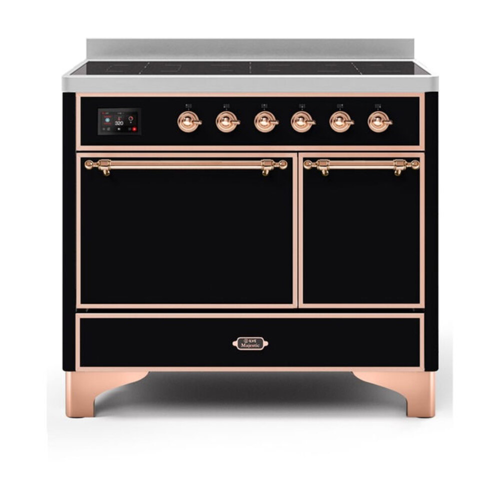 Majestic II 40 inch Induction Range with 6 Elements, Booster Function, Bridge Control, Residual Heat Indicator UMDI10QNS3BKP